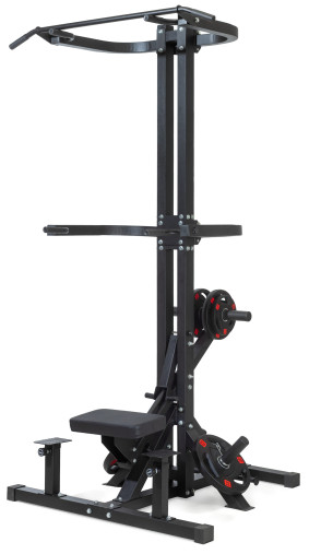 Гравитрон VictoryFit VF-C6008 (подтягивания с помощью) на свободных весах (нагружаемый дисками)