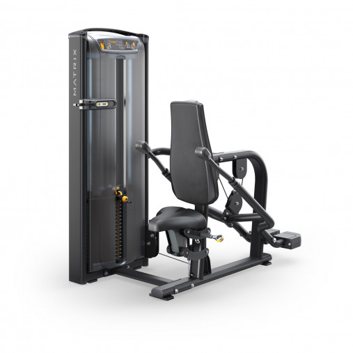 Отжимание сидя Matrix Versa Plus VS-S42P Triceps Press, грузоблочный тренажер, вес стека 104 кг.