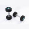 Гантели в уретане LIVEPRO Studio Dumbbells 2 кг, черный/синий