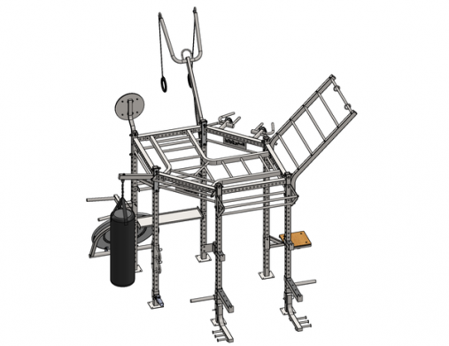 Гексагональная рама для кросс-тренинга Body-Solid SR-HEXCLUB