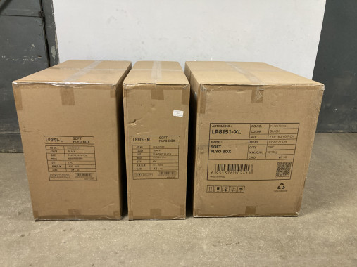 Плиометрический бокс LIVEPRO Soft Plyometric Box 914 x 762 x 609 мм, черный/синий