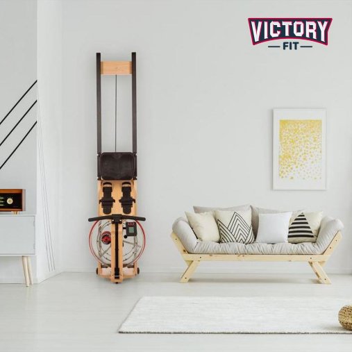 Гребной тренажер водный VictoryFit VF-WR800