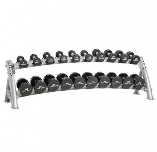 Подставка для гантелей двухрядная на 10 пар Hoist CF-3461-2