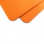 Мат для йоги 8 мм однослойный оранжевый Original Fit.Tools