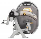 Бицепс сидя HOIST CL-3102 серебристый/черный