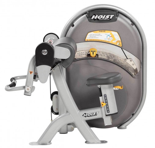 Бицепс сидя HOIST CL-3102 серебристый/черный
