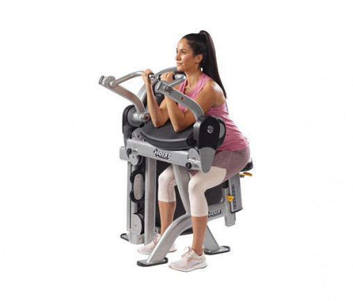 Бицепс сидя HOIST CL-3102 серебристый/черный