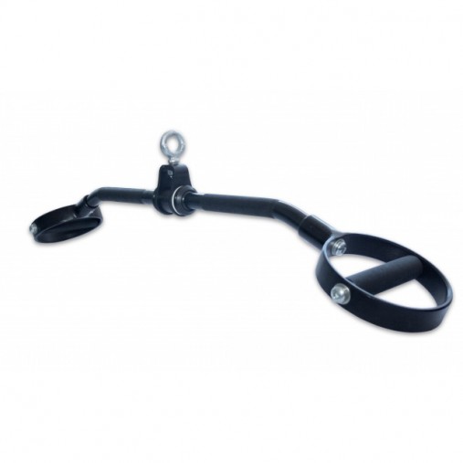 Рукоятка для мышц спины параллельный хват черная Premium Original Fit.Tools
