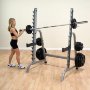 Силовая стойка Body-Solid ProClub GPR370B для жимов и приседов со штангой (черная)