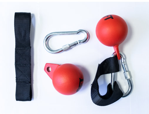 Шары для подтягиваний OFT, рукоятки в виде ядра универсальные (пара)