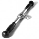 Прямой гриф для тяги LIVEPRO Deluxe Straight Bar хром/черный