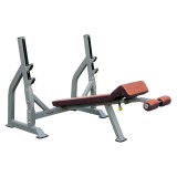 Олимпийская скамья для жима с отрицательным наклоном AeroFit IF IFODB