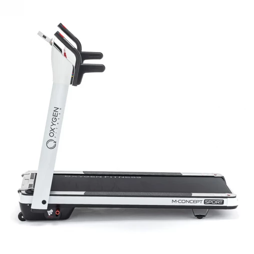 Беговая дорожка домашняя OXYGEN FITNESS M-CONCEPT SPORT (WHITE) белая