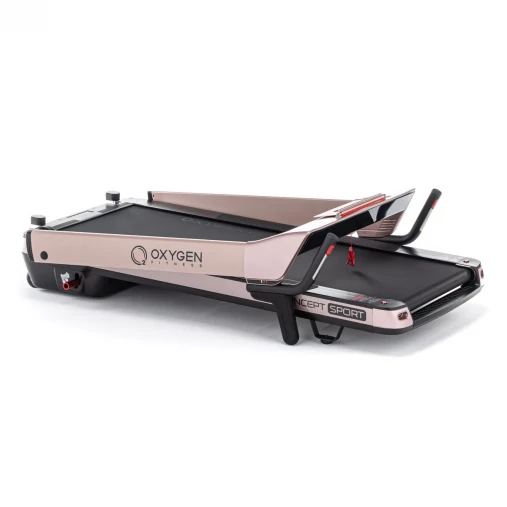 Беговая дорожка домашняя OXYGEN FITNESS M-CONCEPT SPORT (SOFT PINK) светло-розовая