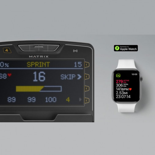 Эллиптический тренажер Matrix Lifestyle. Консоль Premium LED