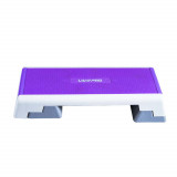 Степ-платформа LIVEPRO Aerobic Fitness Step фиолетовый/серый