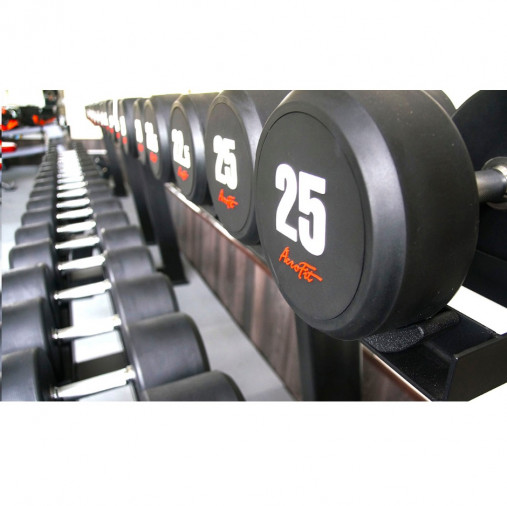 Набор обрезиненных гантелей AFDB40-50 AeroFit