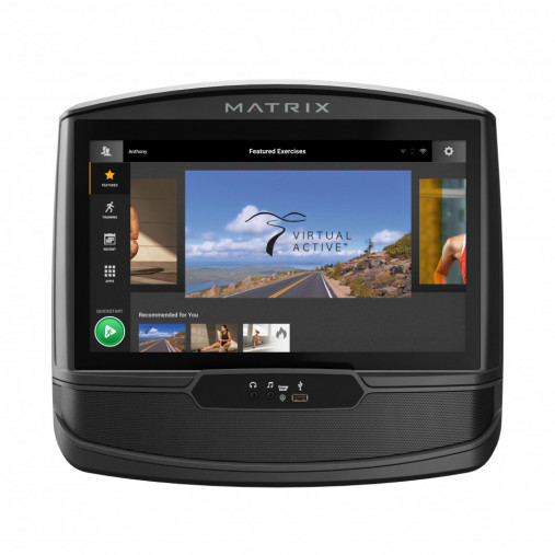 Велотренажер домашний Matrix U30XIR с 16-дюймовым сенсорным дисплеем