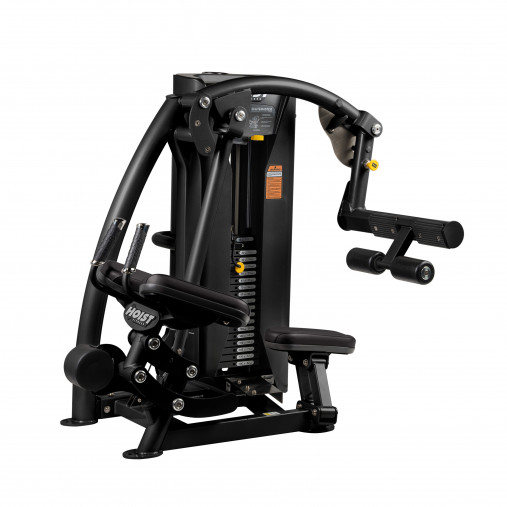 Ягодичные мышцы HOIST ROC-IT RS-1412 грузоблочный тренажер, серебряный/зеленый