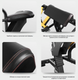 BRONZE GYM PL-1713 Бицепс машина