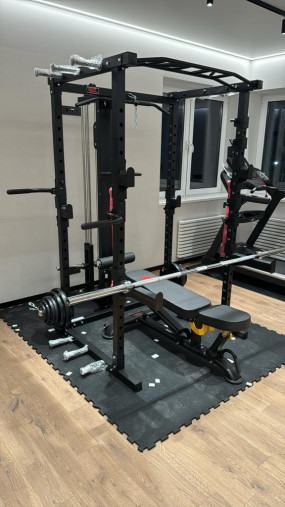 Силовая рама многофункциональная для тренировки со штангой REBEL PR78