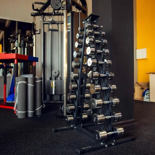 Стойка для гантелей PROFI-FIT 2067C (1-10 кг), подставка на 10 пар DHZ