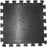 Коврик резиновый черный, 40 x 40 см, толщина 12 мм. MB Barbell