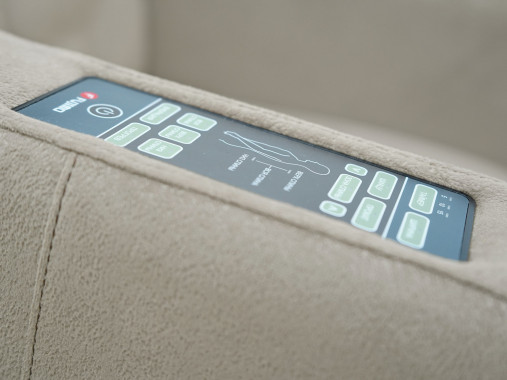 Массажное кресло реклайнер FUJIMO Lift Сhair Synergy F3005 FLF Ваниль (Sakura 4)