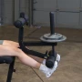 Скамья для мышц ног Body-Solid GLCE365B Leg Extension Curl Machine (черная рама, черная обивка)