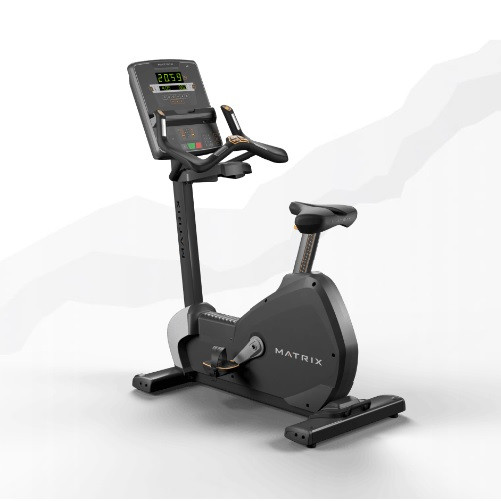 Вертикальный велотренажер Matrix Performance. Консоль LED