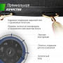 Батут UNIX line SUPREME GAME 10 ft (3,05 м) синий, с внутренней защитной сетью и лестницей