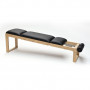 Универсальная скамья 3-в-1 NOHrD TriaTrainer, материал каркаса: орех, обивка: натуральная кожа