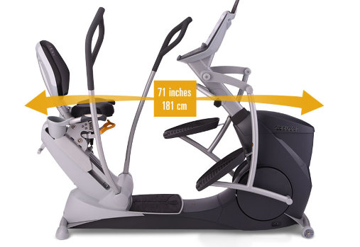 Эллиптический тренажер Octane Fitness xR6ce, длина 181 см