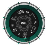 Батут UNIX line 12 ft (3.66 м) SUPREME GAME (green)