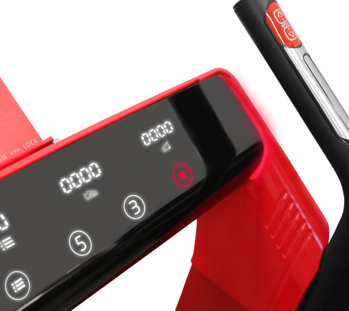 Беговая дорожка Oxygen M-CONCEPT SPORT (RED) красная