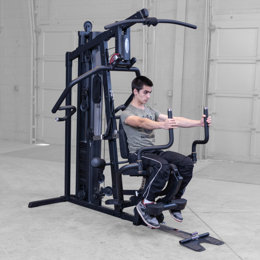 Многофункциональный силовой центр Body Solid G5B (2026) Multi-Station Gym (черная рама, черная обивка) Многофункциональный силовой центр Body Solid G5B (2026) Multi-Station Gym (черная рама, черная обивка)
