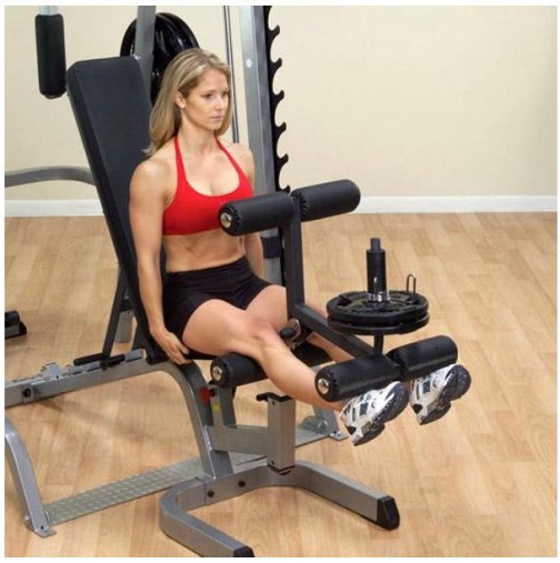 Многофункциональный тренажер Машина Смита Body Solid GS348QP4 со стеком 90кг. (в максимальной комплектации)