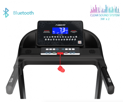 Беговая дорожка домашняя складная UNIX Fit MX-830L с русификацией