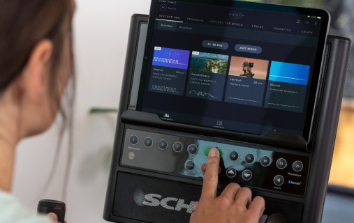 Велотренажер Schwinn 590R с горизонтальной посадкой