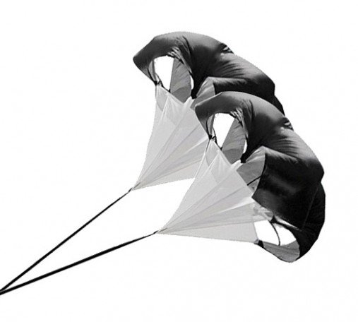 Парашют для бега сдвоенный OFT