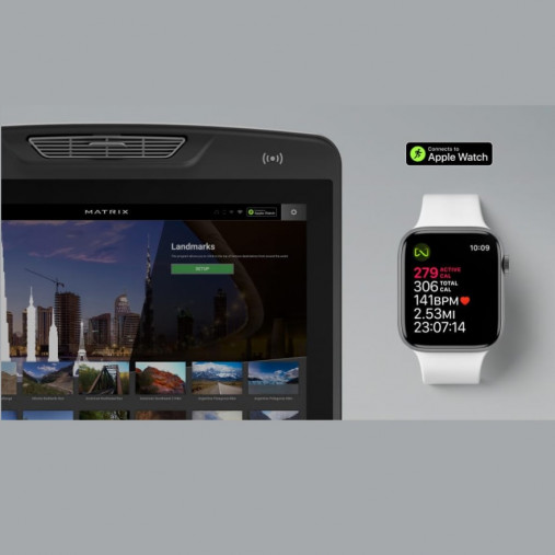 Лестница-эскалатор Matrix Endurance. Консоль Touch