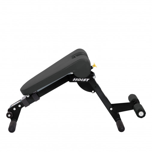 Скамья для спины и пресса Hoist HF-4263 (рама: черная, обивка: черная)