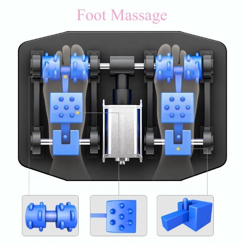 Массажное кресло домашнее VictoryFit VF M98