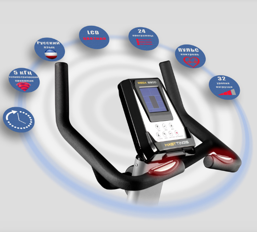 Велотренажер Hasttings Wega S300 вертикальный