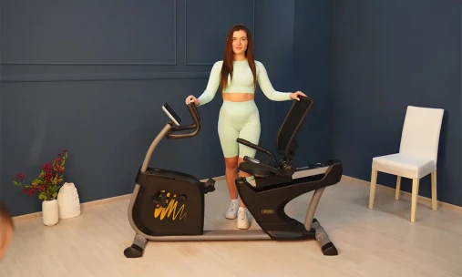 Горизонтальный велотренажер Hasttings Wega RS400