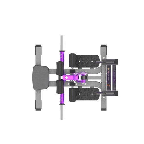 Тяга бедра стоя серии Peach Builder PB402 тренажер на свободных весах