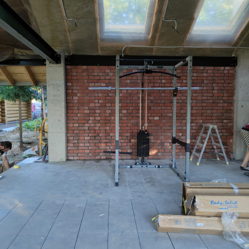 Силовая рама Body-Solid PPR-82 для приседов со штангой