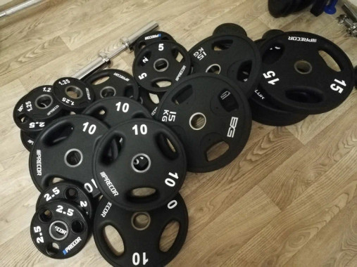 Олимпийский диск в уретане PRECOR New 15 кг