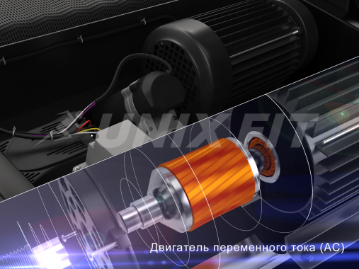 Профессиональная беговая дорожка PROXIMA Exclusive Pro с кардиодатчиком