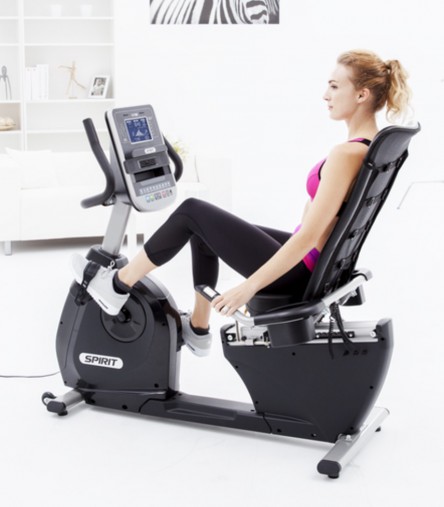 Велотренажер с горизонтальной посадкой Spirit XBR55